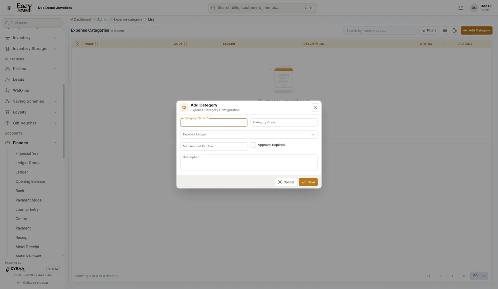 Add Category