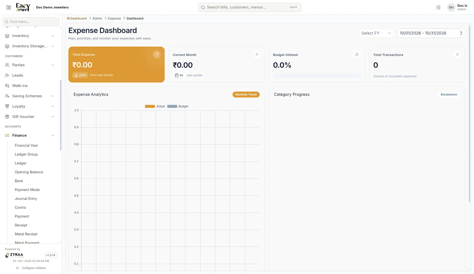 Expense Dashboard